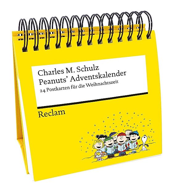 Peanuts' Adventskalender. 24 Postkarten für die Weihnachtszeit, Charles M. Schulz