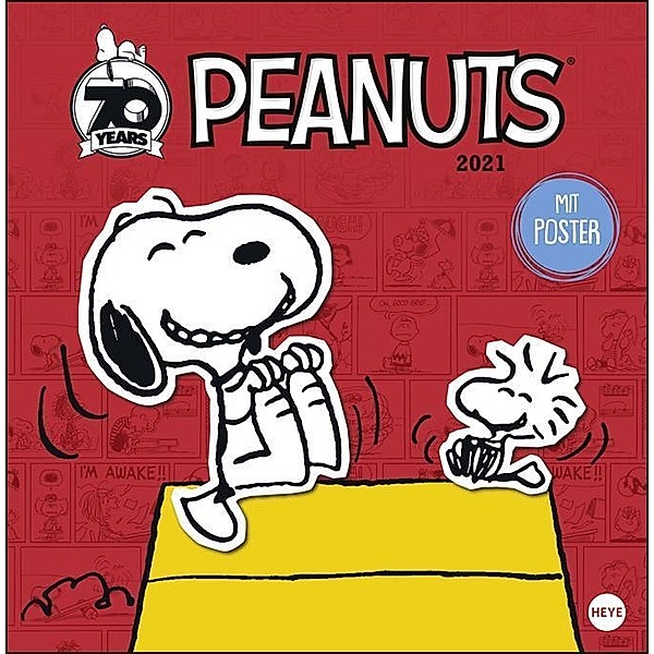 Peanuts Broschurkalender 2021