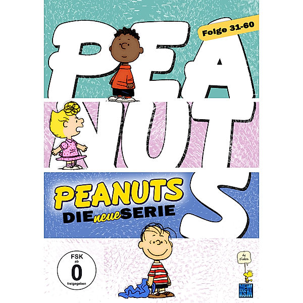 Peanuts - Die neue Serie, Folge 31-60, 3 DVDs