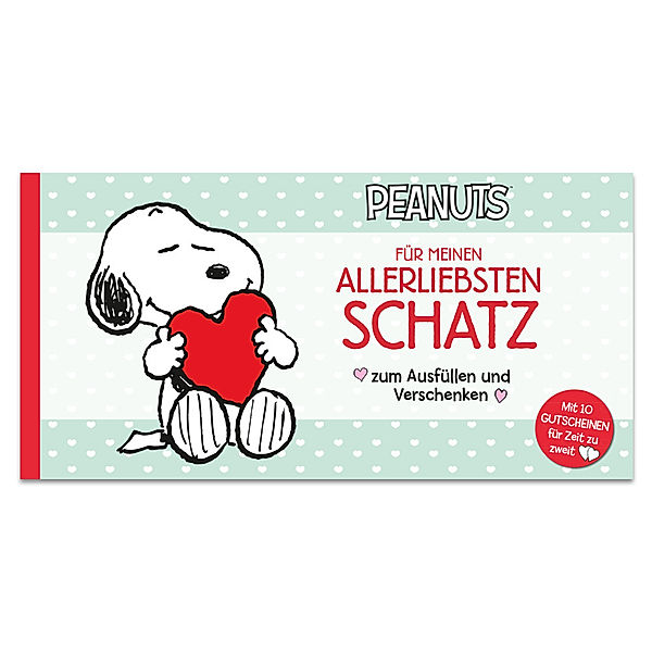 Peanuts - Für meinen allerliebsten Schatz - Zum Ausfüllen und Verschenken