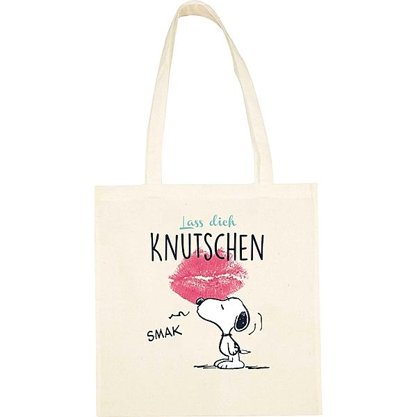 PEANUTS - SHOPPING BAG Lass dich Knutschen