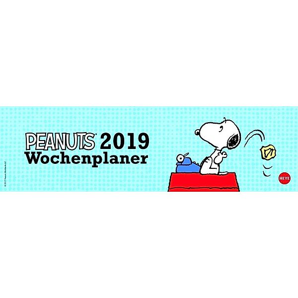 Peanuts Wochenquerplaner 2019