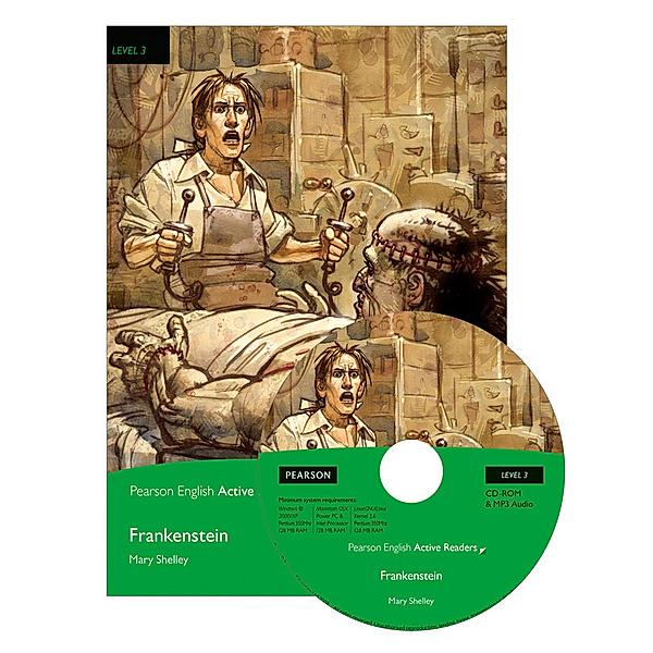 Pearson English Active Readers / Frankenstein, with Multi-ROM with MP3 Pack, Mary Shelley