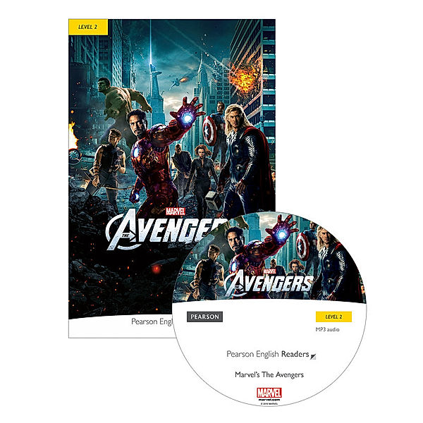 Pearson English Readers, Level 2 / Pearson English Readers Level 2: Marvel - The Avengers (Book + CD), Jocelyn Potter