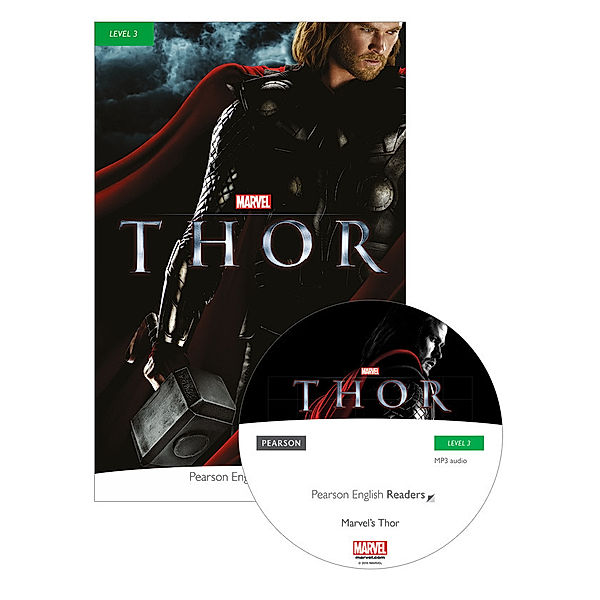 Pearson English Readers Level 3: Marvel Thor (Book + CD), John Hughes, Andrew Hopkins