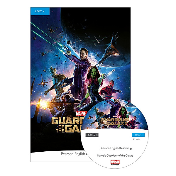 Pearson English Readers, Level 4 / Pearson English Readers Level 4: Marvel - The Guardians of the Galaxy 1 (Book + CD), Karen Holmes
