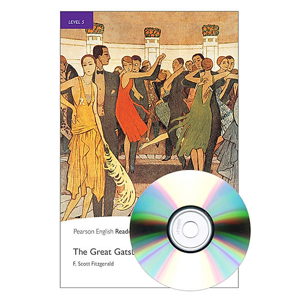Pearson English Readers, Level 5 / The Great Gatsby, w. Audio-CD, MP3, F. Fitzgerald