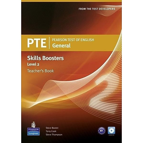 Pearson Test of English General Skills Booster 2 Teacher's Book and CD Pack, Terry Cook, Steve Thompson