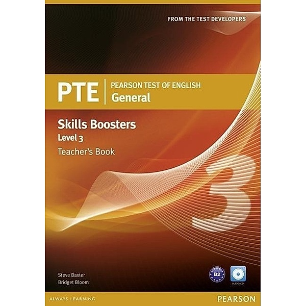 Pearson Test of English General Skills Booster 3 Teacher's Book and CD Pack, Steve Baxter, Bridget Bloom