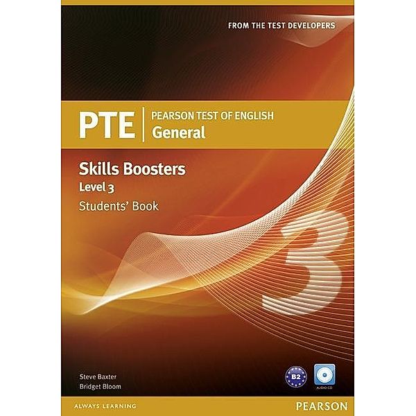 Pearson Test of English General Skills Booster 3 Students' Book and CD Pack, Steve Baxter, Bridget Bloom