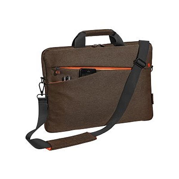 PEDEA 39,6cm 15,6Zoll NB-Tasche Fashion braun Innenfach: 38,5 x 27,5 x 3 cm L x B x H