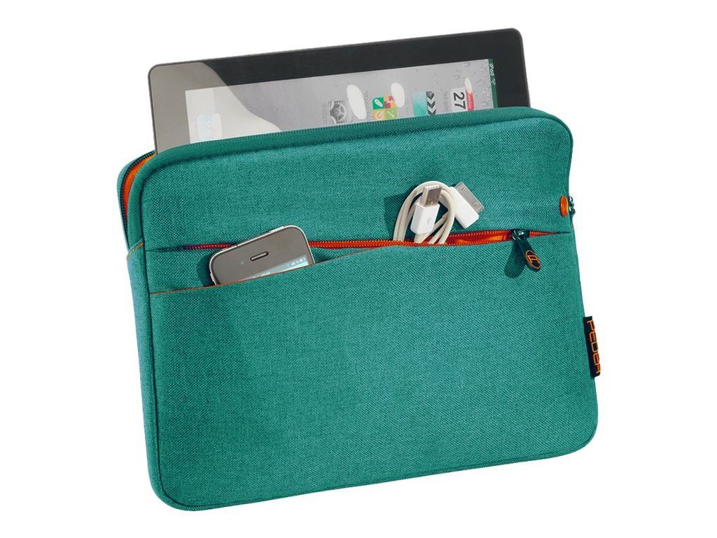 PEDEA Fashion Tablet-Tasche 25,7cm 10,1 Zoll tuerkis Innenfach: 27,8 x 20 x  2 cm L x B x H | Weltbild.de