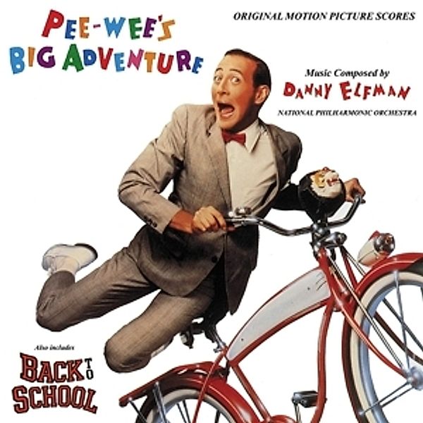 Pee-Wee'S Big Adventure (Vinyl), John Coleman, National Philharmonic Orchestra