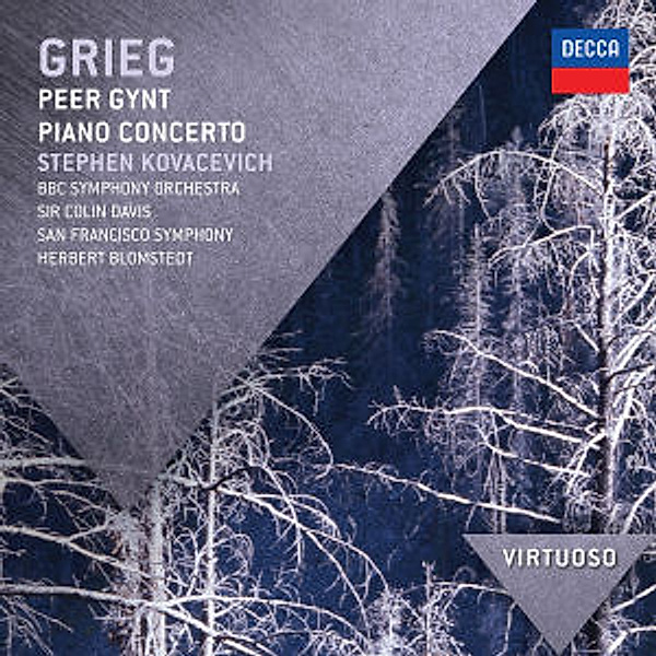 Peer Gynt Suite 1+2,Klavierkonzert, Edvard Grieg
