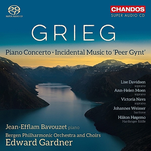 Peer Gynt-Suite/Klavierkonzert Op.16, Davidsen, Moen, Bavouzet, Gardner, Bergen PO & Choirs