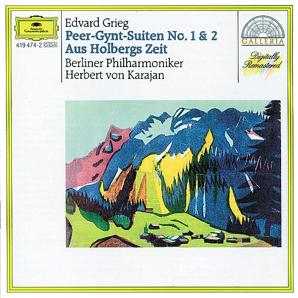 Peer Gynt Suiten 1,2/Holberg Suite/+, Herbert von Karajan, Bp