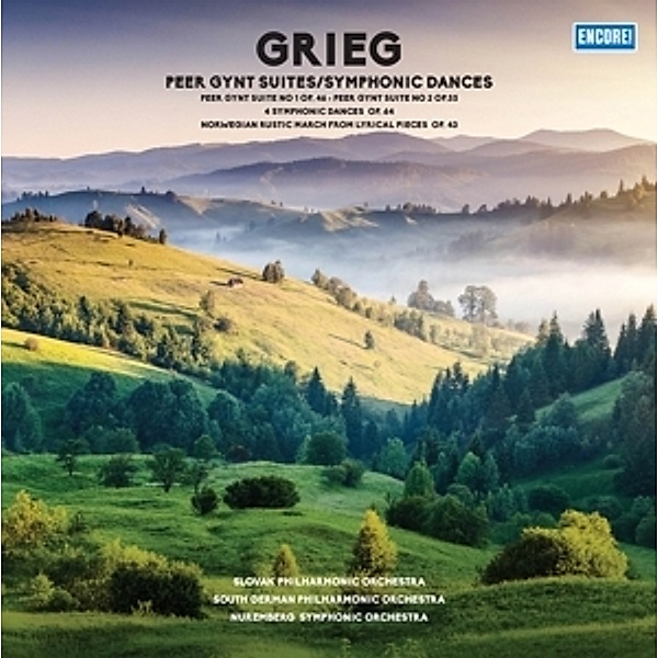 Peer Gynt Suties/Symphonic D (Vinyl), Slovak Philharmonic Orchestra, South German Philh