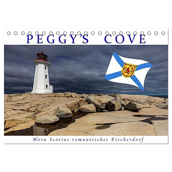 Peggy's Cove (Tischkalender 2024 DIN A5 quer), CALVENDO Monatskalender, Roland Brack