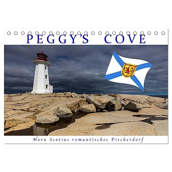 Peggy's Cove (Tischkalender 2025 DIN A5 quer), CALVENDO Monatskalender, Calvendo, Roland Brack