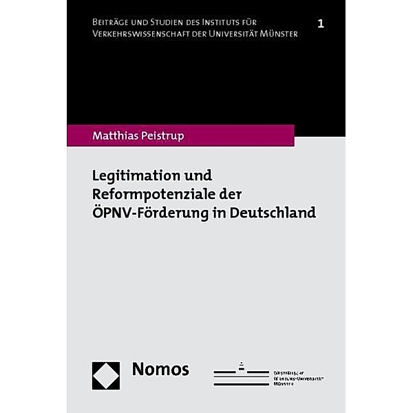 Peistrup, M: Legitimation u. Reformpotenziale/ÖPNV-Förderung, Matthias Peistrup