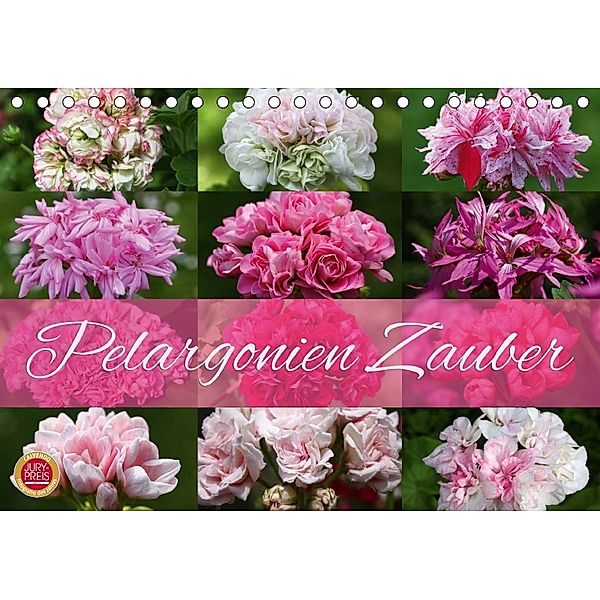 Pelargonien Zauber (Tischkalender 2018 DIN A5 quer), Martina Cross