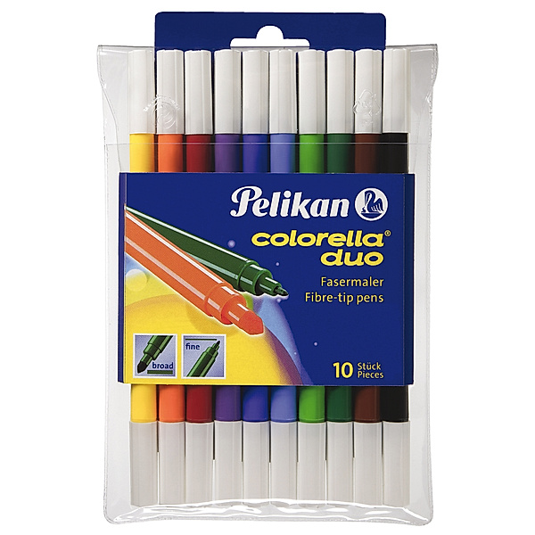 Pelikan Colorella duo, 10 Farben
