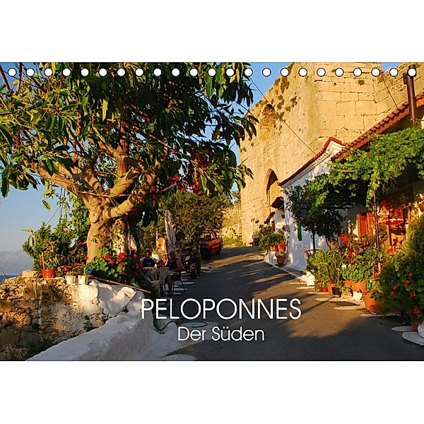 Peloponnes - Der Süden (Tischkalender 2018 DIN A5 quer), Katrin Manz
