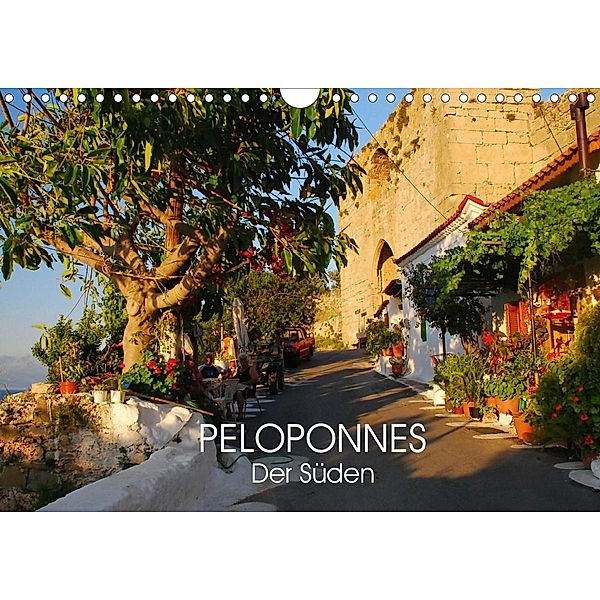 Peloponnes - Der Süden (Wandkalender 2020 DIN A4 quer), Katrin Manz