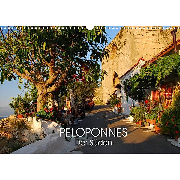 Peloponnes - Der Süden (Wandkalender 2023 DIN A3 quer), Katrin Manz