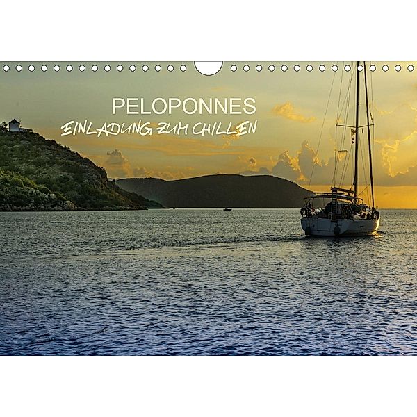 Peloponnes - Einladung zum Chillen (Wandkalender 2021 DIN A4 quer), Jürgen Muß