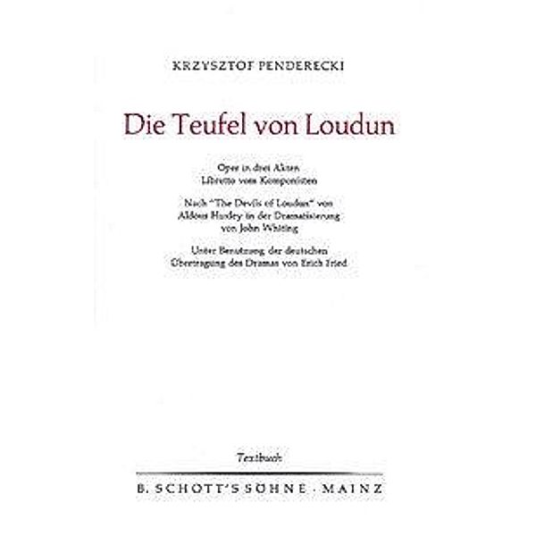 Penderecki, K: Teufel von Loudun