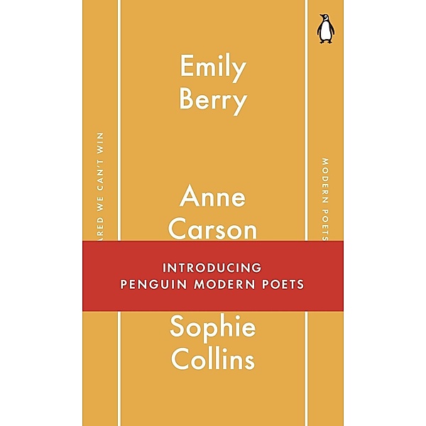 Penguin Modern Poets 1 / Penguin Modern Poets, Emily Berry, Anne Carson, Sophie Collins