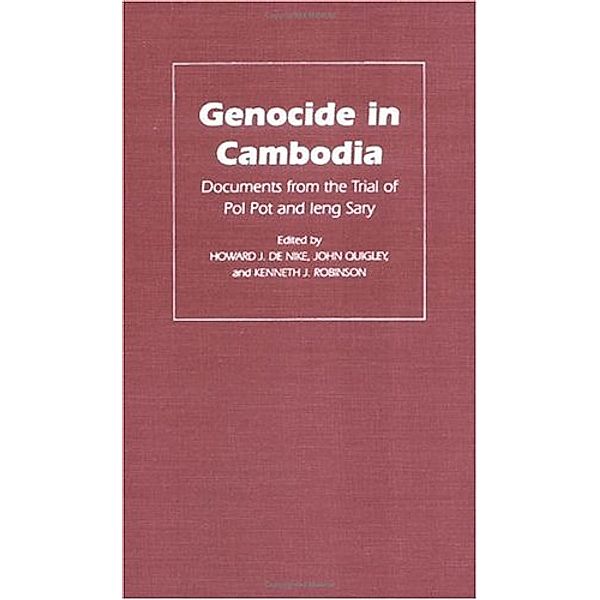 Pennsylvania Studies in Human Rights: Genocide in Cambodia