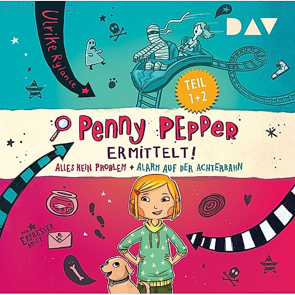 Penny Pepper ermittelt! Alles kein Problem + Alarm auf der Achterbahn, 2 Audio-CD, Ulrike Rylance
