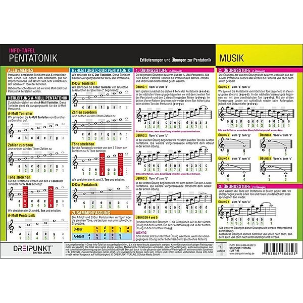 Pentatonik, Infotafel, Michael Schulze