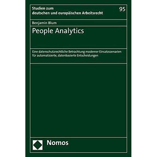 People Analytics, Benjamin Blum