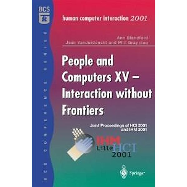 People and Computers XV - Interaction without Frontiers