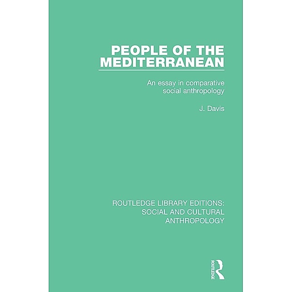 People of the Mediterranean, J. Davis