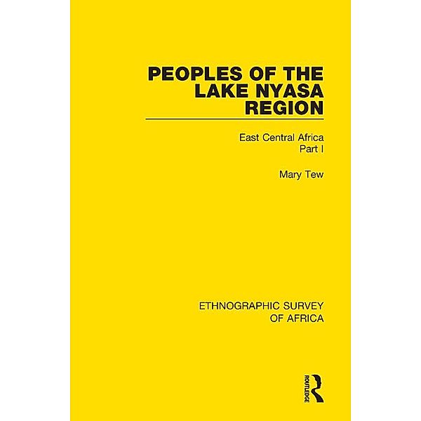 Peoples of the Lake Nyasa Region, Mary Tew