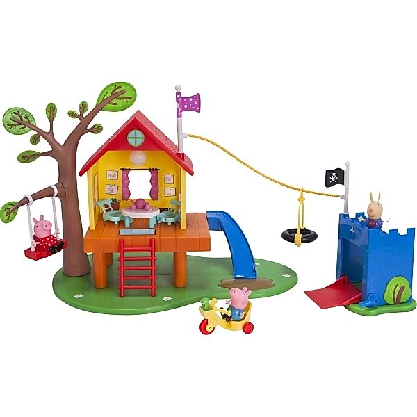 PEP PEPPA Baumhaus und Burg Spielset