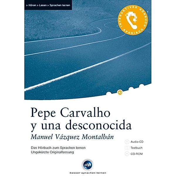 Pepe Carvalho y una desconocida, 1 Audio-CD + 1 CD-ROM + Textbuch, Manuel Vázquez Montalbán