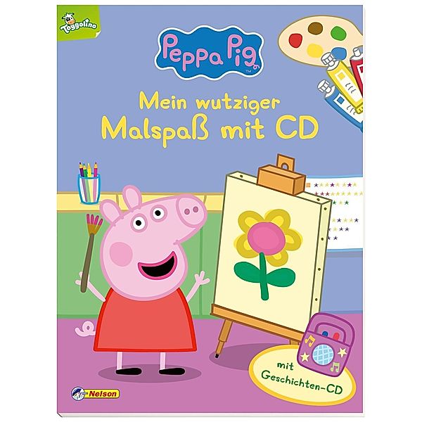 Peppa: Mein wutziger Malspass mit CD