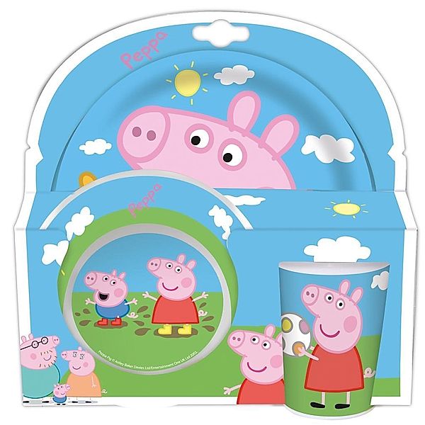 Peppa Pig 3tlg. Melaminset