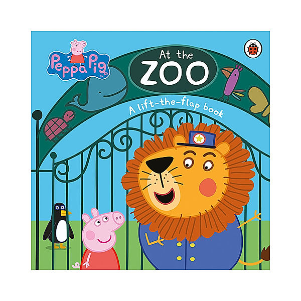 Peppa Pig – At the Zoo – A lift-the-flap book