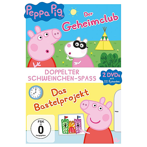 Peppa Pig: Der Geheimclub & Das Bastelprojekt, Keine Informationen