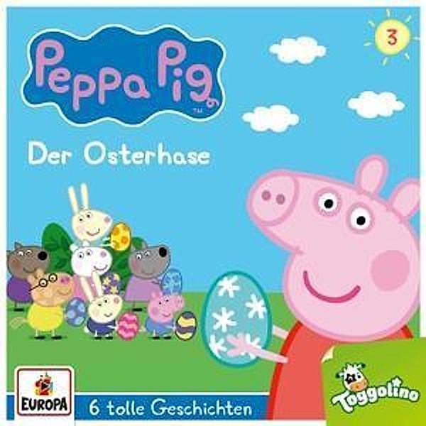 Peppa Pig - Der Osterhase und 5 weitere Geschichten, 1 Audio-CD Hörbuch  jetzt bei Weltbild.ch bestellen