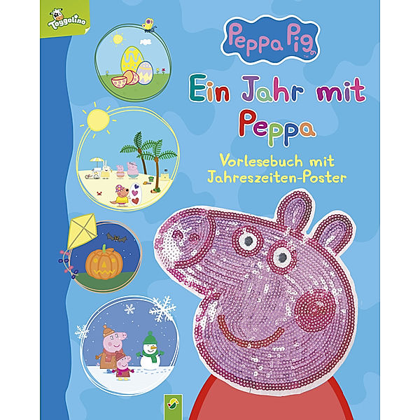 Peppa Pig - Ein Jahr mit Peppa, Florentine Specht, Schwager & Steinlein Verlag