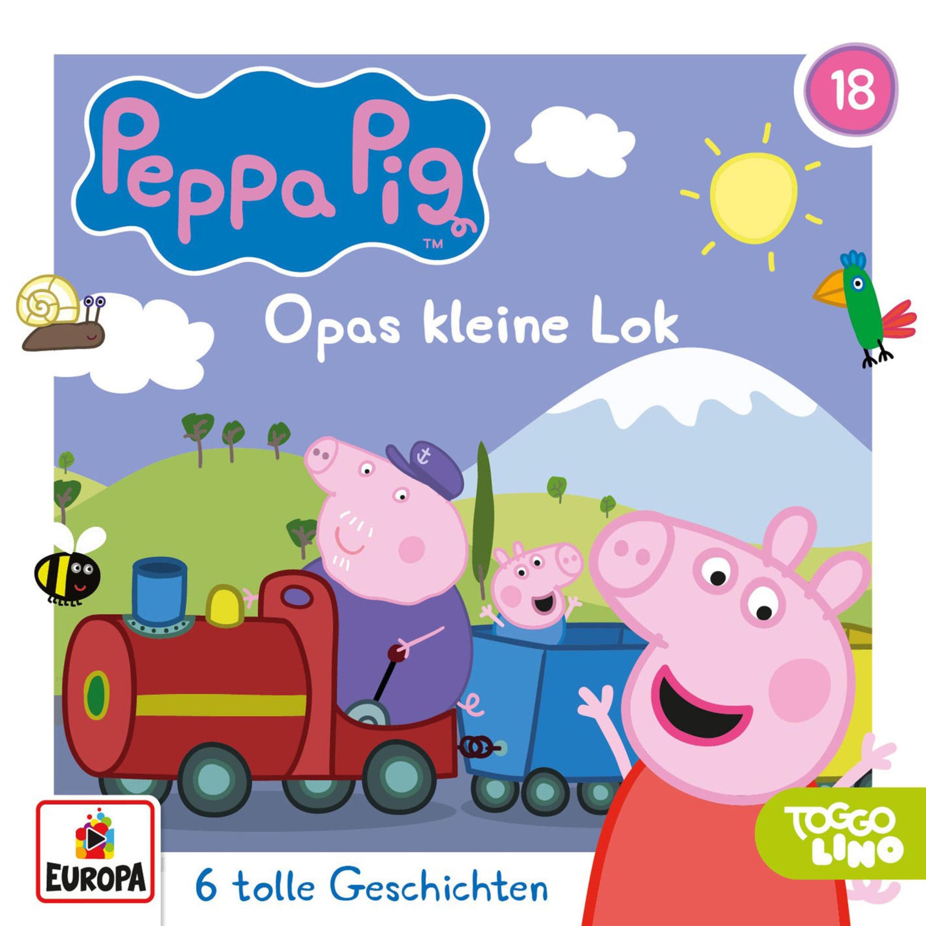 Peppa Pig Hörspiele - 18 - Folge 18: Opas kleine Lok und 5 weitere  Geschichten Hörbuch Download