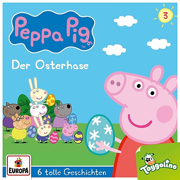 Peppa Pig Hörspiele - 3 - Folge 03: Der Osterhase (und 5 weitere Geschichten), Neville Astley, Mark Baker