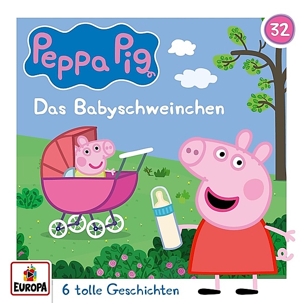 Peppa Pig Hörspiele - 32 - Folge 32: Das Babyschweinchen, Neville Astley, Mark Baker
